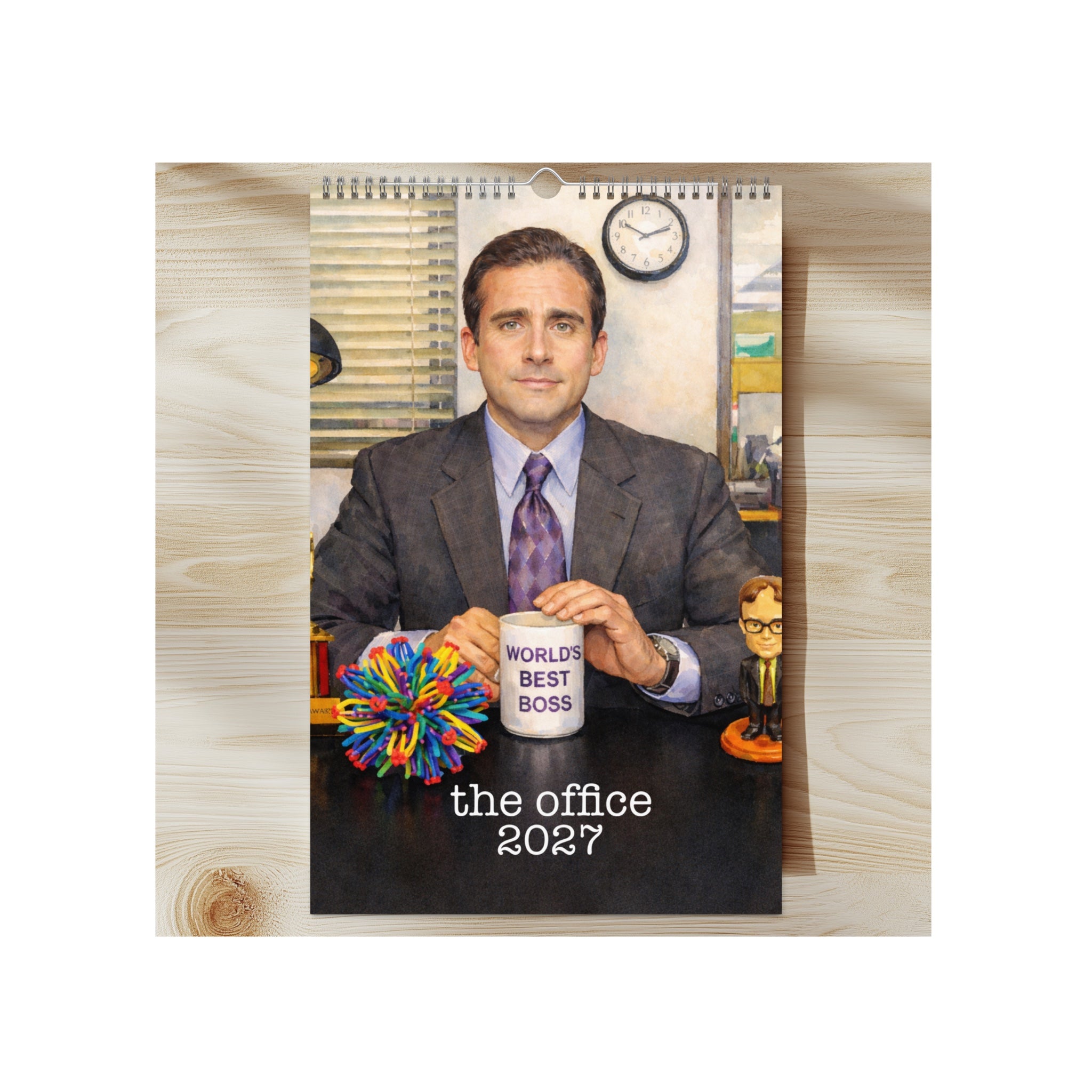The Office 2027 Watercolor Art Wall Calendar