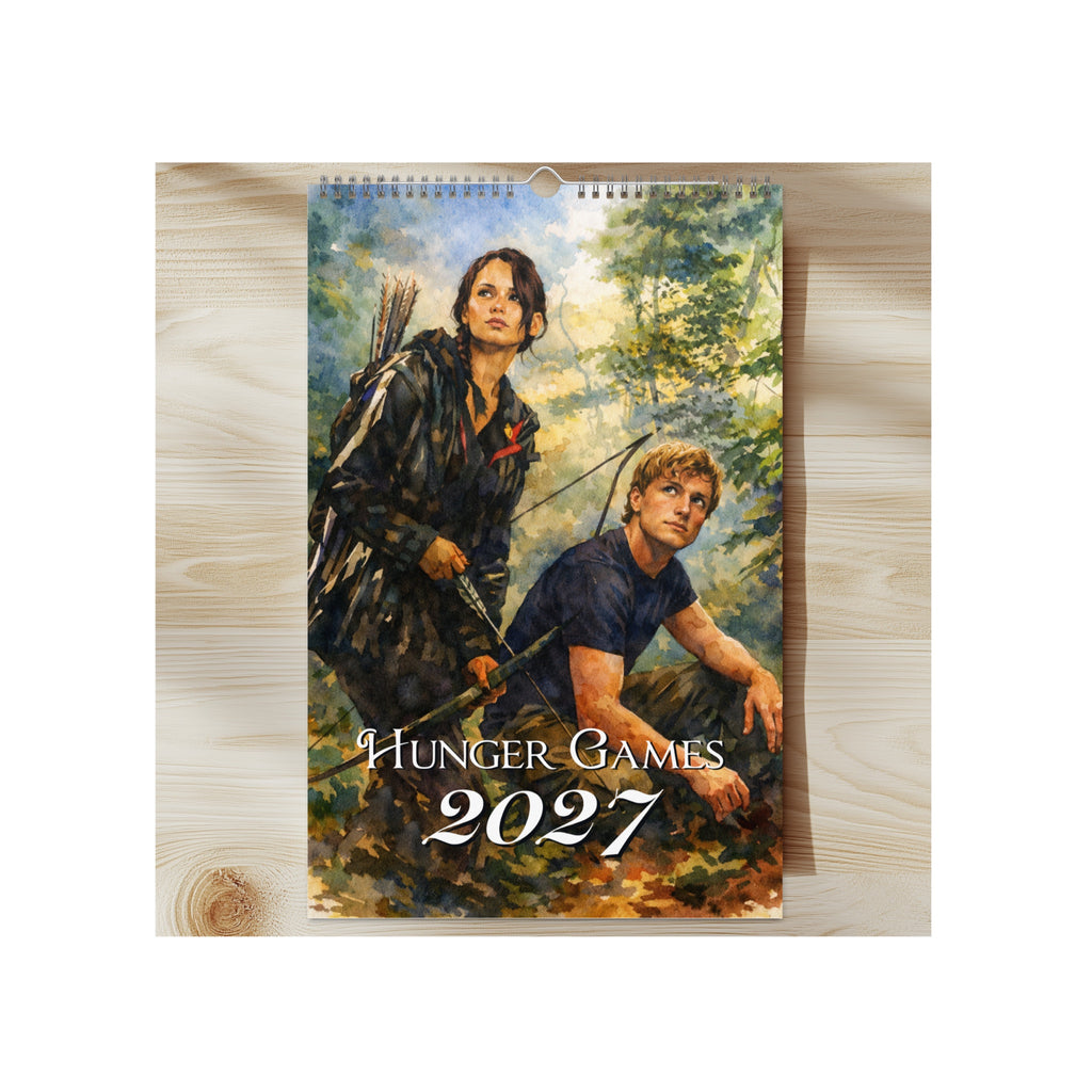 May the Odds Be Ever in Your Favor 2027 Watercolor Art Wall Calendar