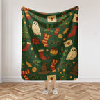 A Wizard's Christmas Soft Sherpa Blanket