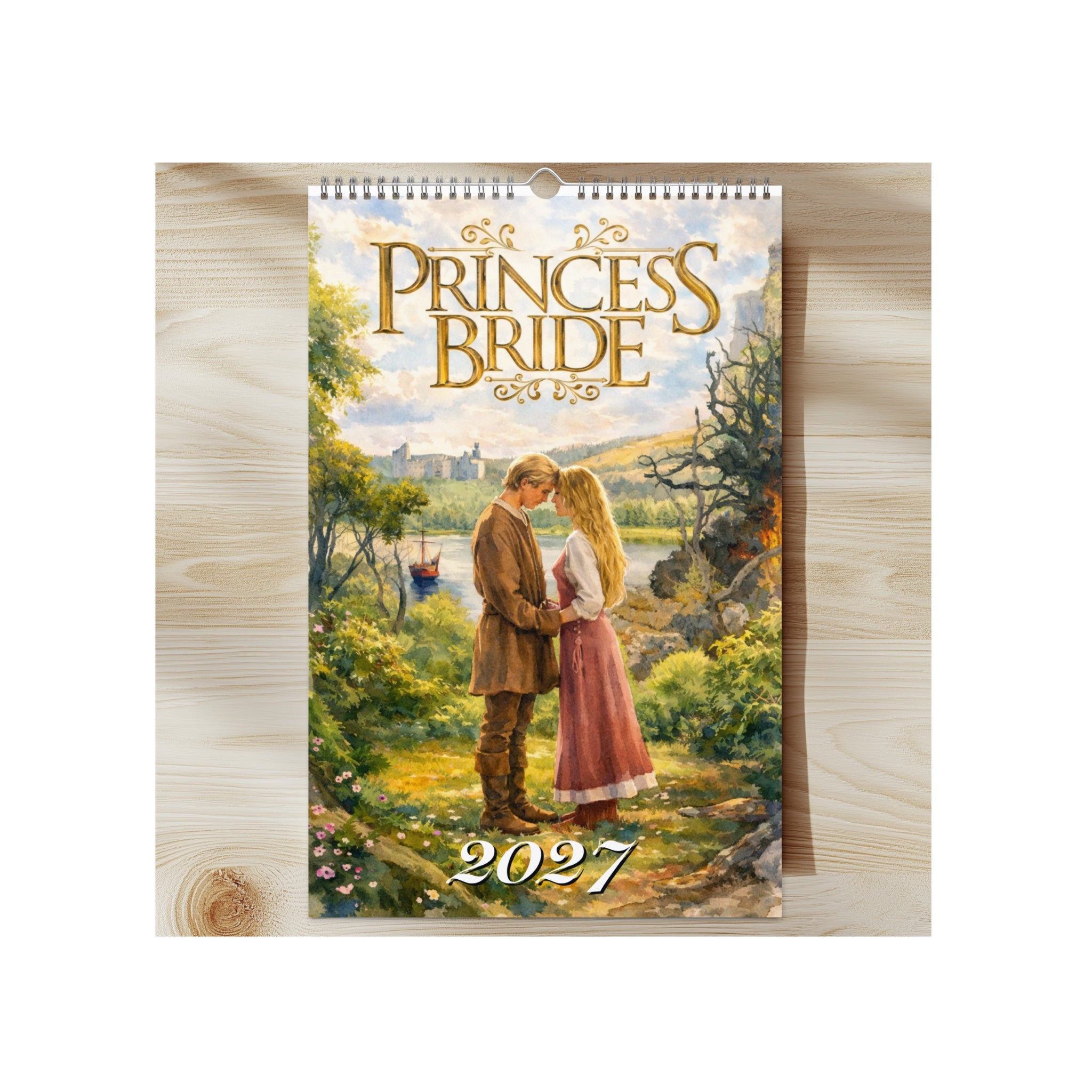 The Princess Bride 2027 Watercolor Art Wall Calendar