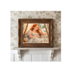 A Lady in Turmoil Art Print Regency Era Watercolor Painting