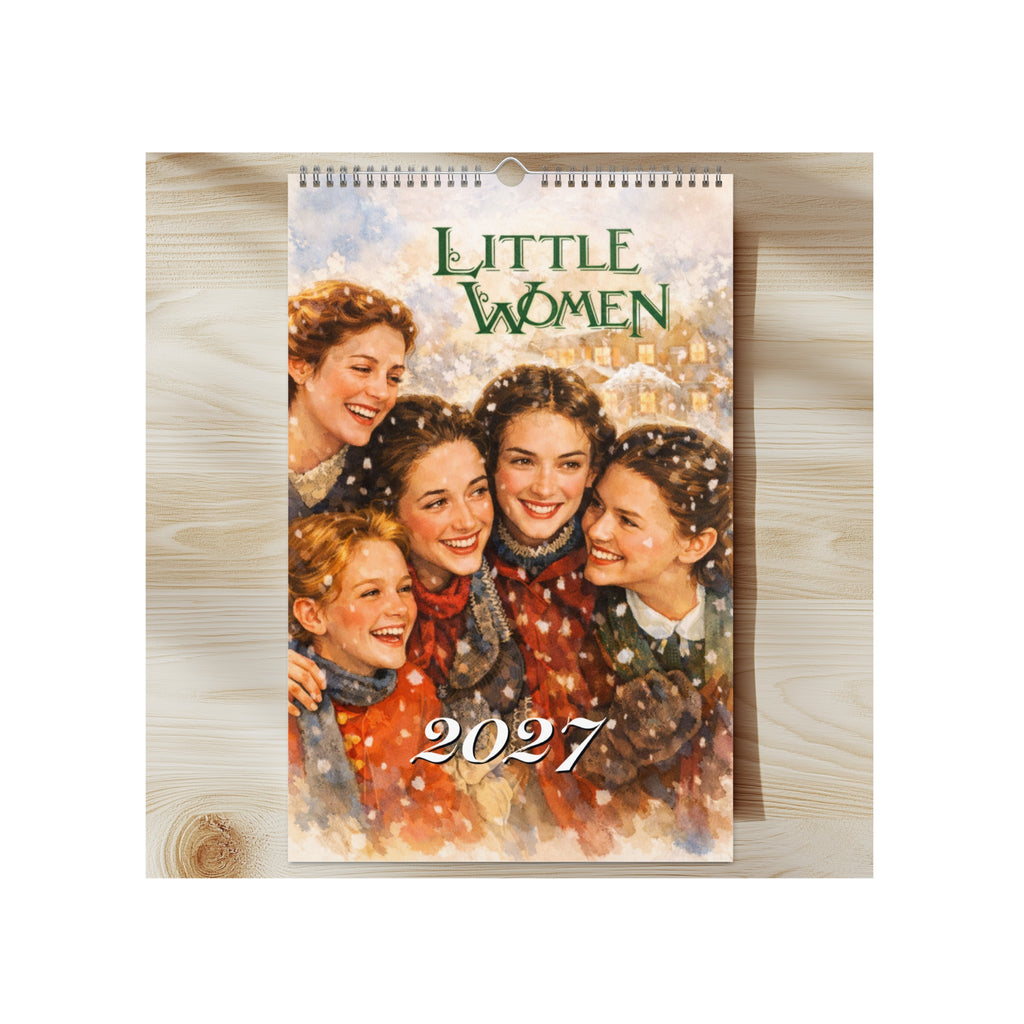 Little Women 2027 Watercolor Art Wall Calendar