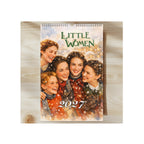 Little Women 2027 Watercolor Art Wall Calendar
