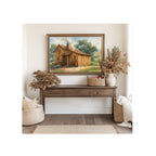 The Ingall's Home Art Print Walnut Grove Watercolor Painting Bookish Wall Decor Little House