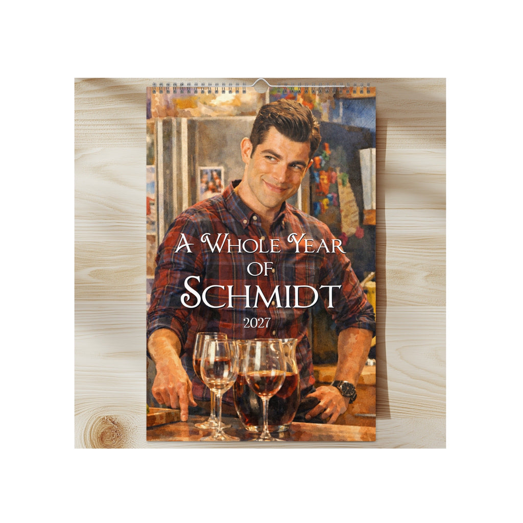 A Whole Year of Schmidt 2027 Watercolor Art Wall Calendar