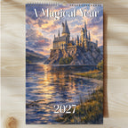 A Magical Year 2027 Watercolor Art Wall Calendar