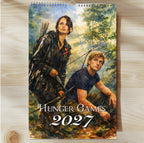May the Odds Be Ever in Your Favor 2027 Watercolor Art Wall Calendar