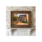 What About Bob Art Print Lake Winnipesauke House Watercolor Painting