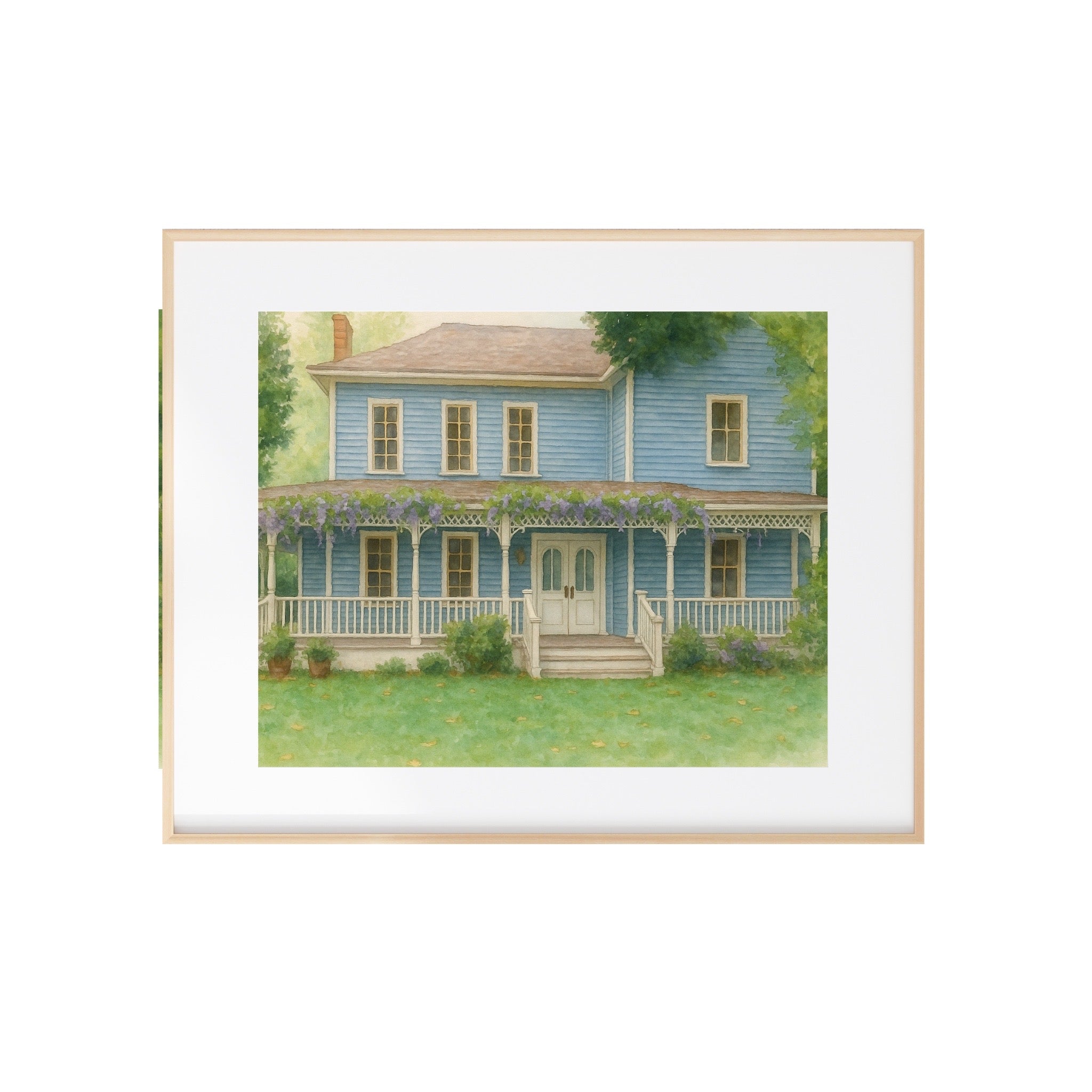 Lorelai's House Watercolor Art Print