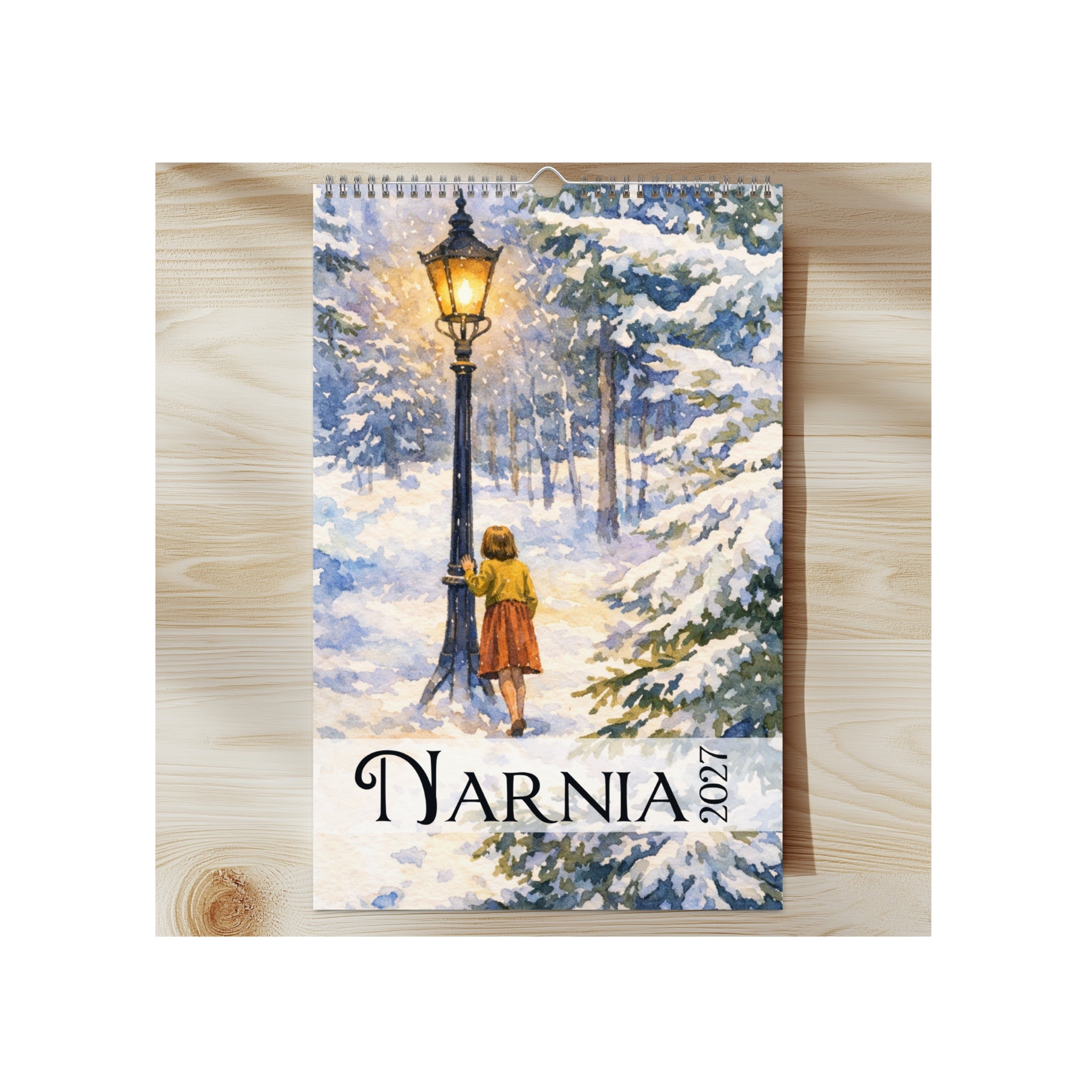 Narnia 2027 Watercolor Art Wall Calendar