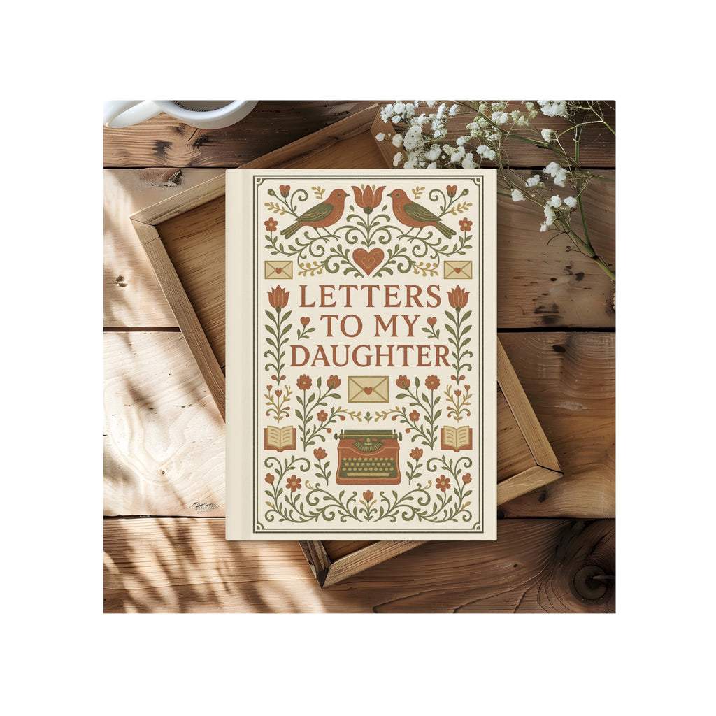 Letters to My Daughter Journal Notebook Keepsake with Lovely Mate Finish