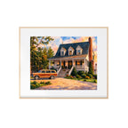 What About Bob Art Print Lake Winnipesauke House Watercolor Painting