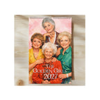 The Golden Girls 2027 Watercolor Art Wall Calendar