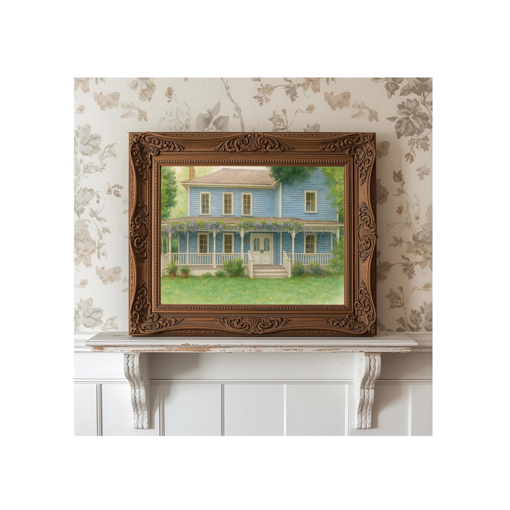 Lorelai's House Watercolor Art Print