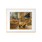 Fraiser Crane's Apartment Watercolor Art Print