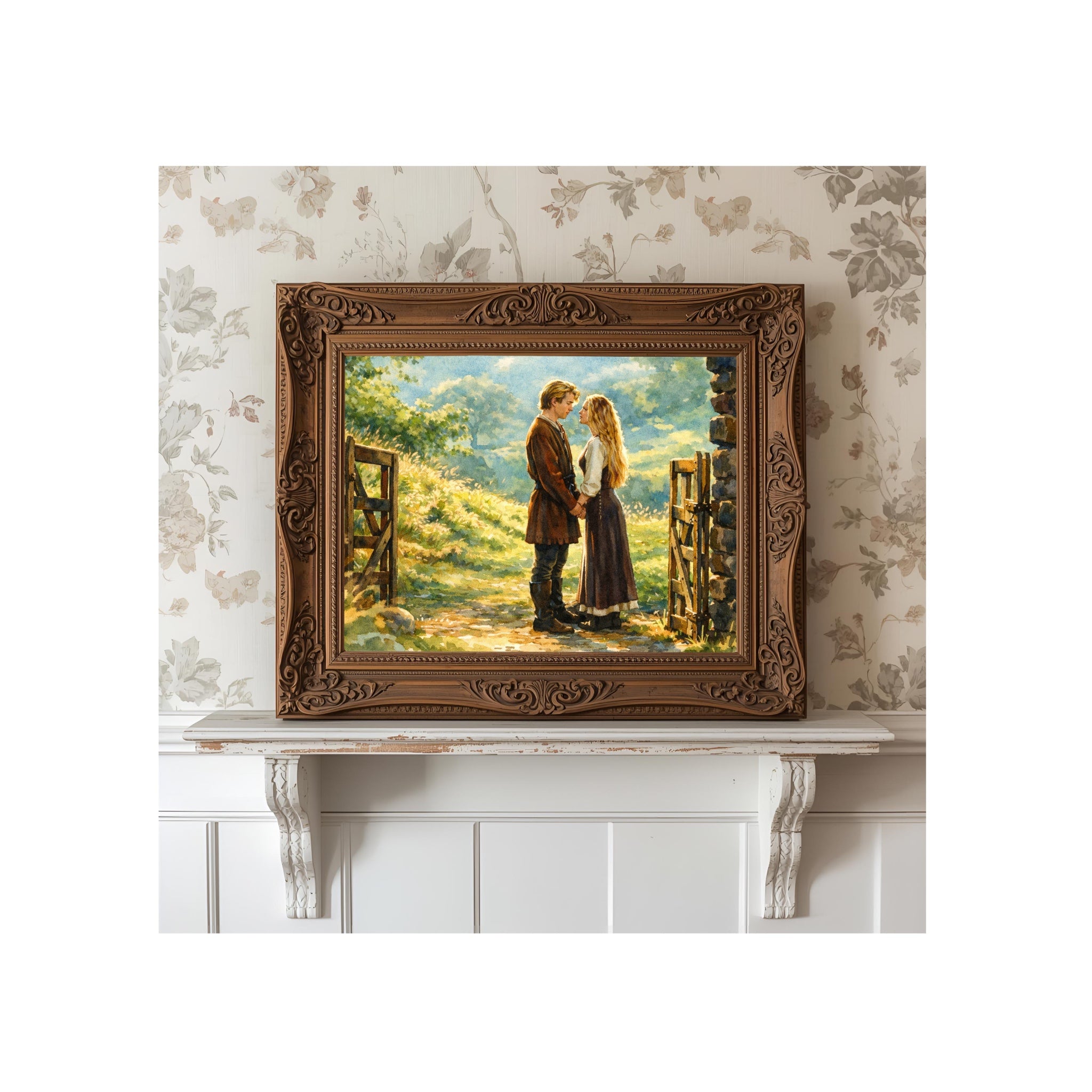 Westley Says Farewell to Buttercup Art Print