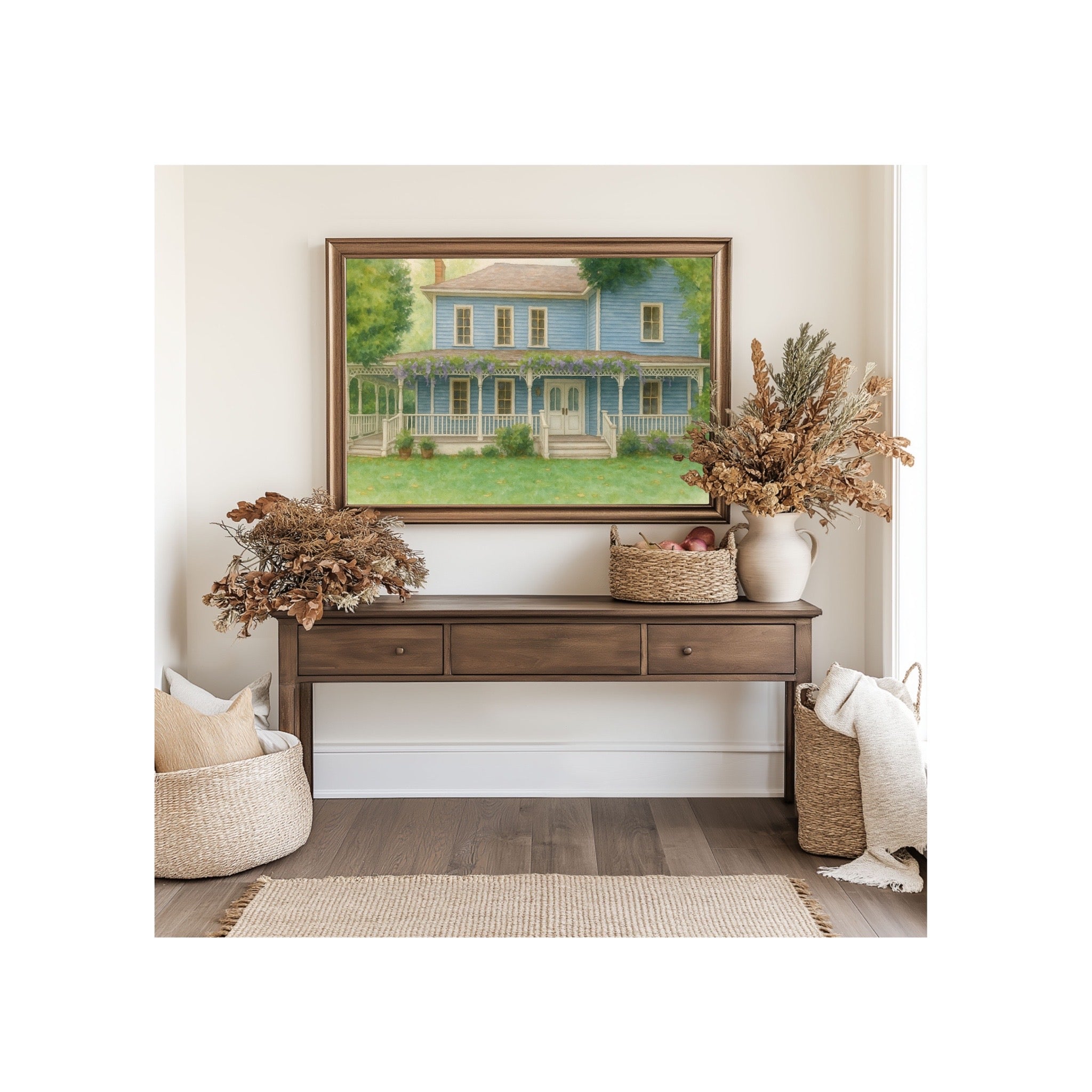 Lorelai's House Watercolor Art Print