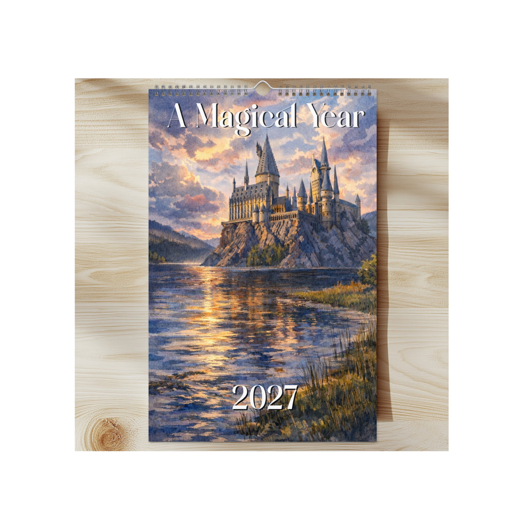 A Magical Year 2027 Watercolor Art Wall Calendar