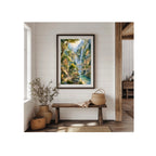 Rivendell Art Print Elven Refuge Watercolor Painting Fantasy Book Artwork