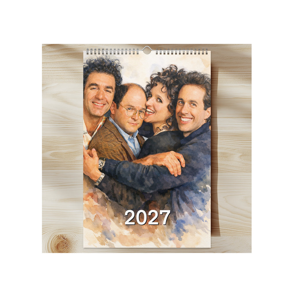 The Whole Gang 2027 Watercolor Art Wall Calendar