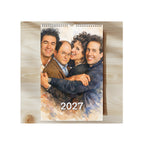 The Whole Gang 2027 Watercolor Art Wall Calendar
