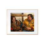 Christmas Art Print Catherine O'hara and John Candy Tribute Watercolor Painting Home Alone Wall Decor