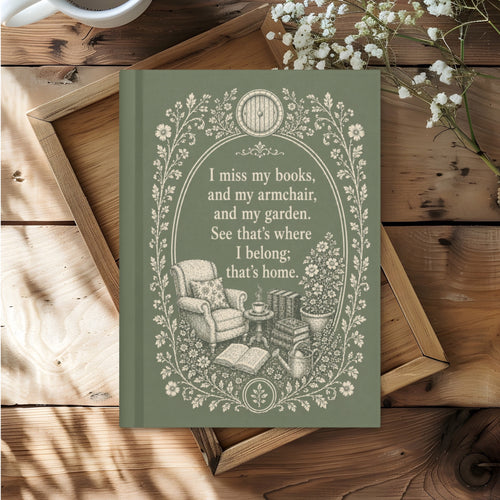 Bilbo Baggins Hardcover Notebook with Lovely Matte Finish