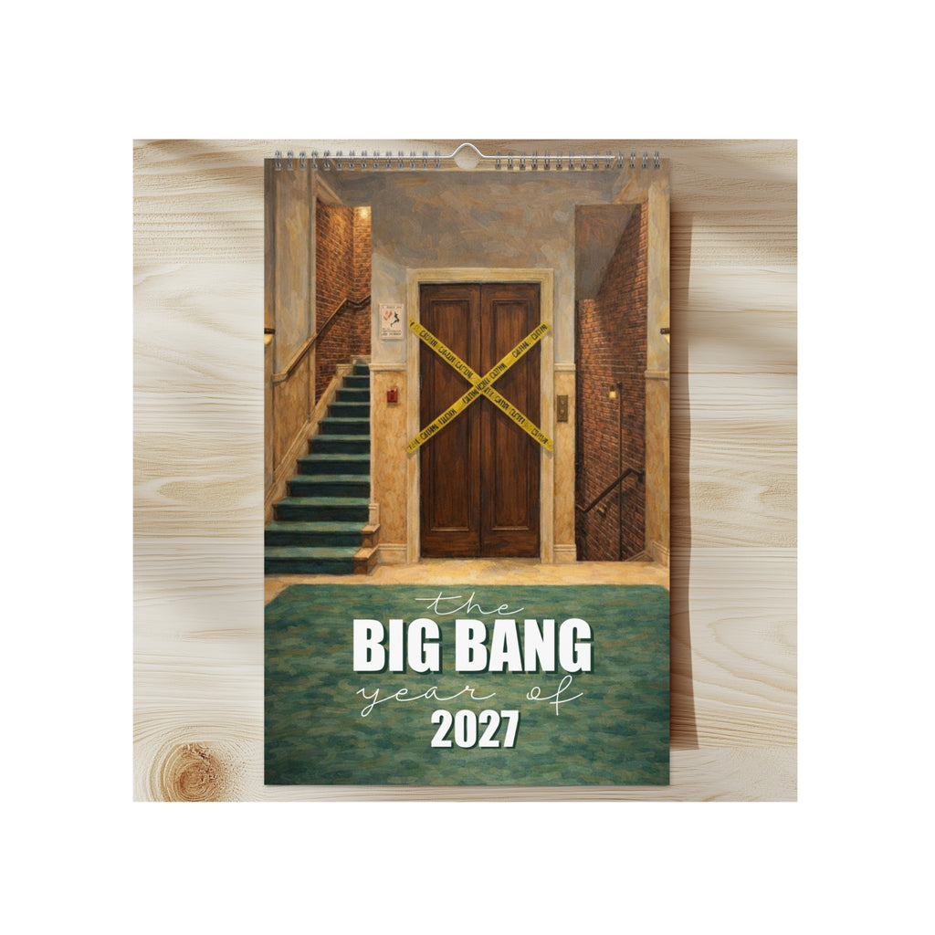 The Big Bang Year 2027 Watercolor Art Wall Calendar