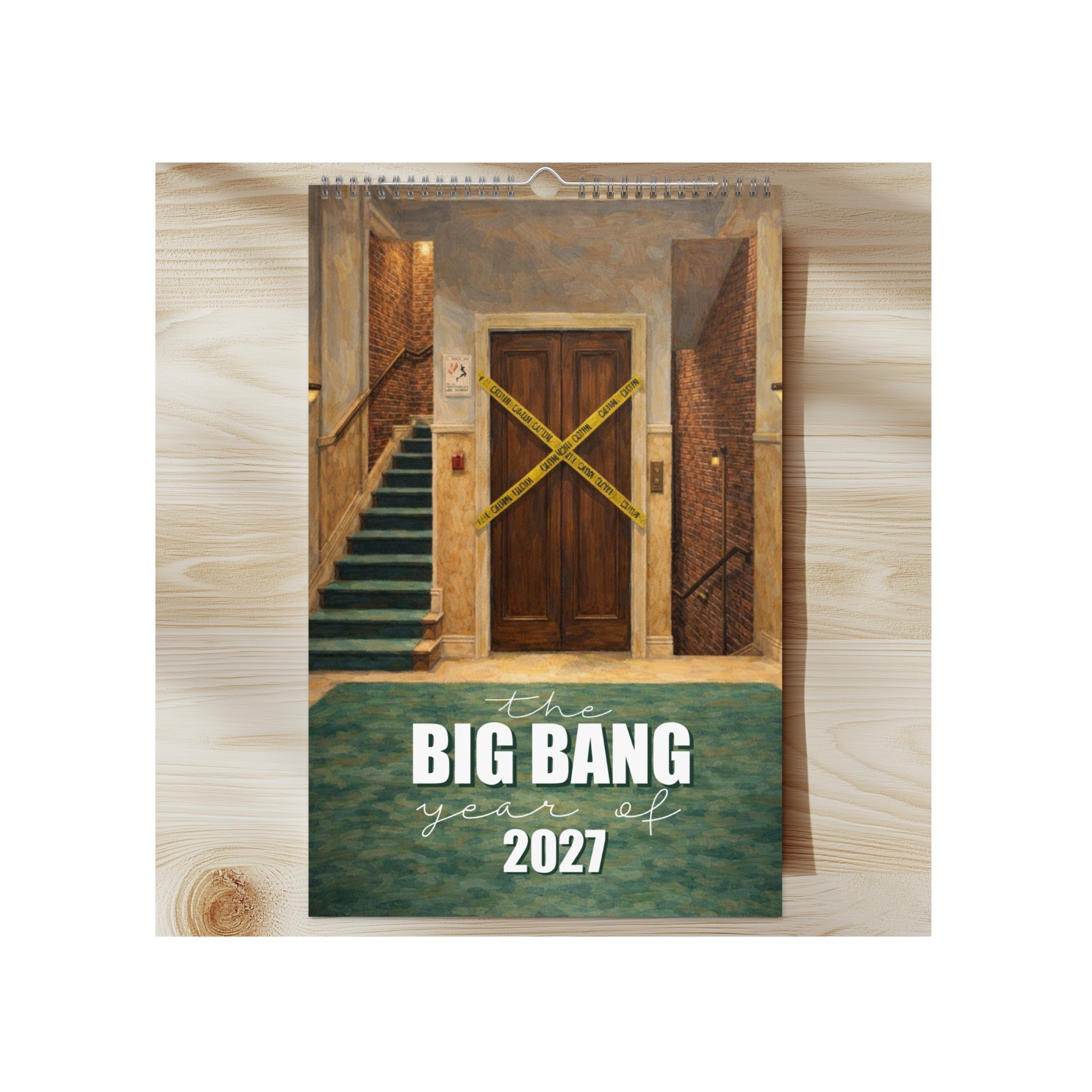 The Big Bang Year 2027 Watercolor Art Wall Calendar