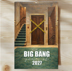 The Big Bang Year 2027 Watercolor Art Wall Calendar