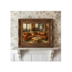 New Girl Living Room Watercolor Art Print