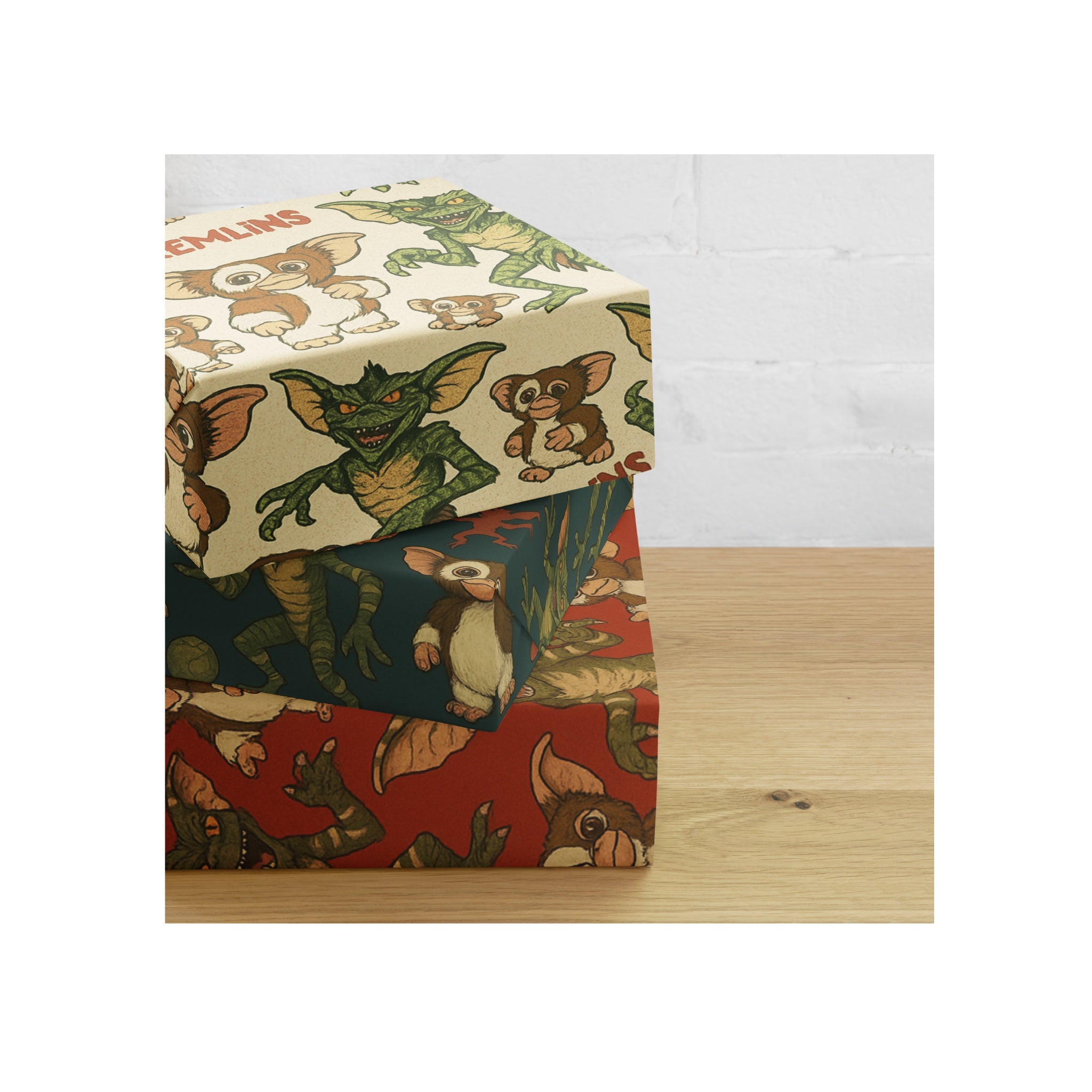 Gremlins Gift Wrap Set