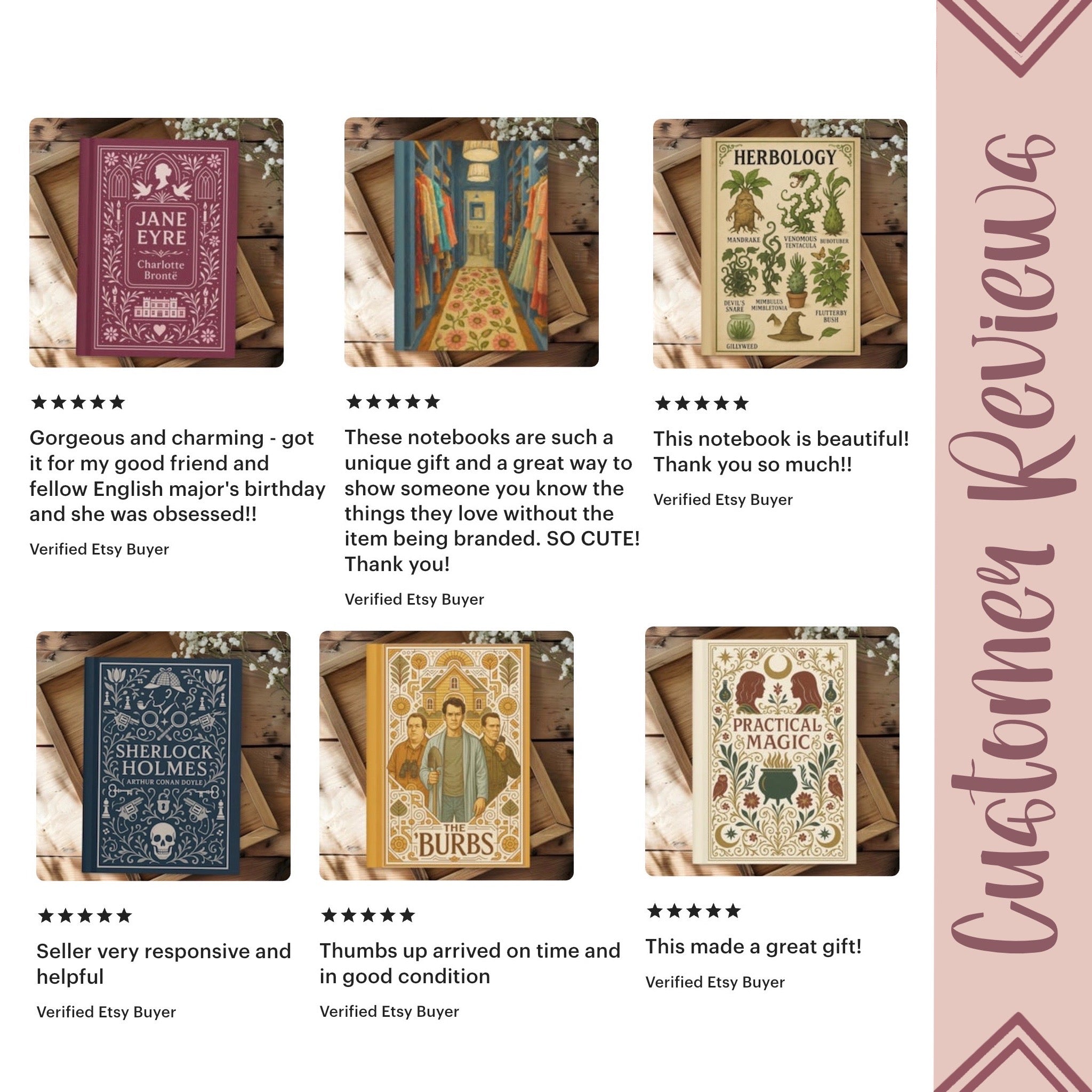 Pride and Prejudice Hardcover Notebook with Lovely Matte Finish