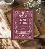 Jane Eyre Hardcover Lined Notebook with Lovely Matte Finish