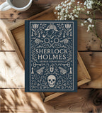 Sherlock Holmes Hardcover Lined Notebook with Lovely Matte Finish