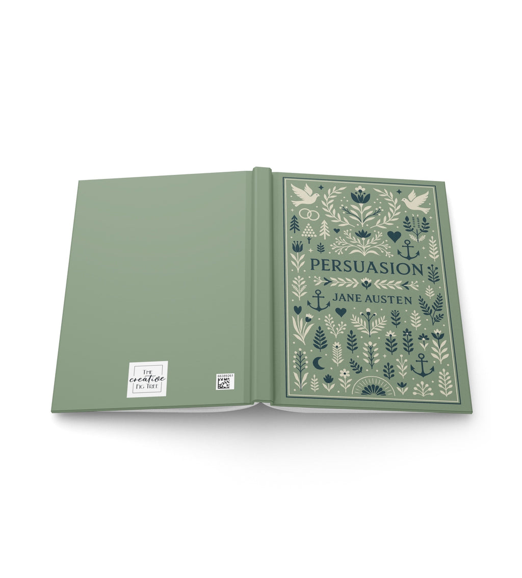 Persuasion Hardcover Lined Journal with Lovely Matte Finish