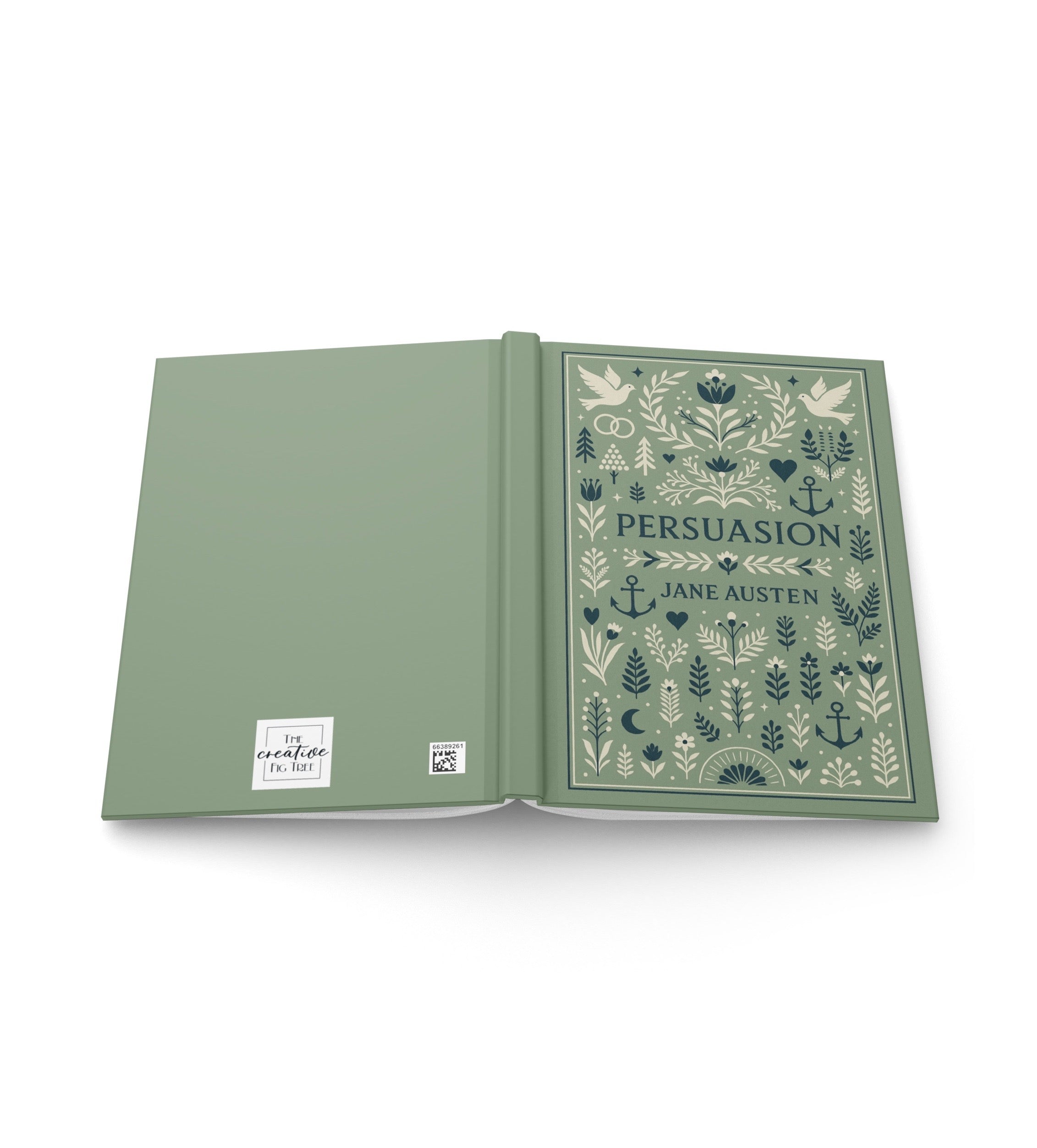 Persuasion Hardcover Lined Journal with Lovely Matte Finish