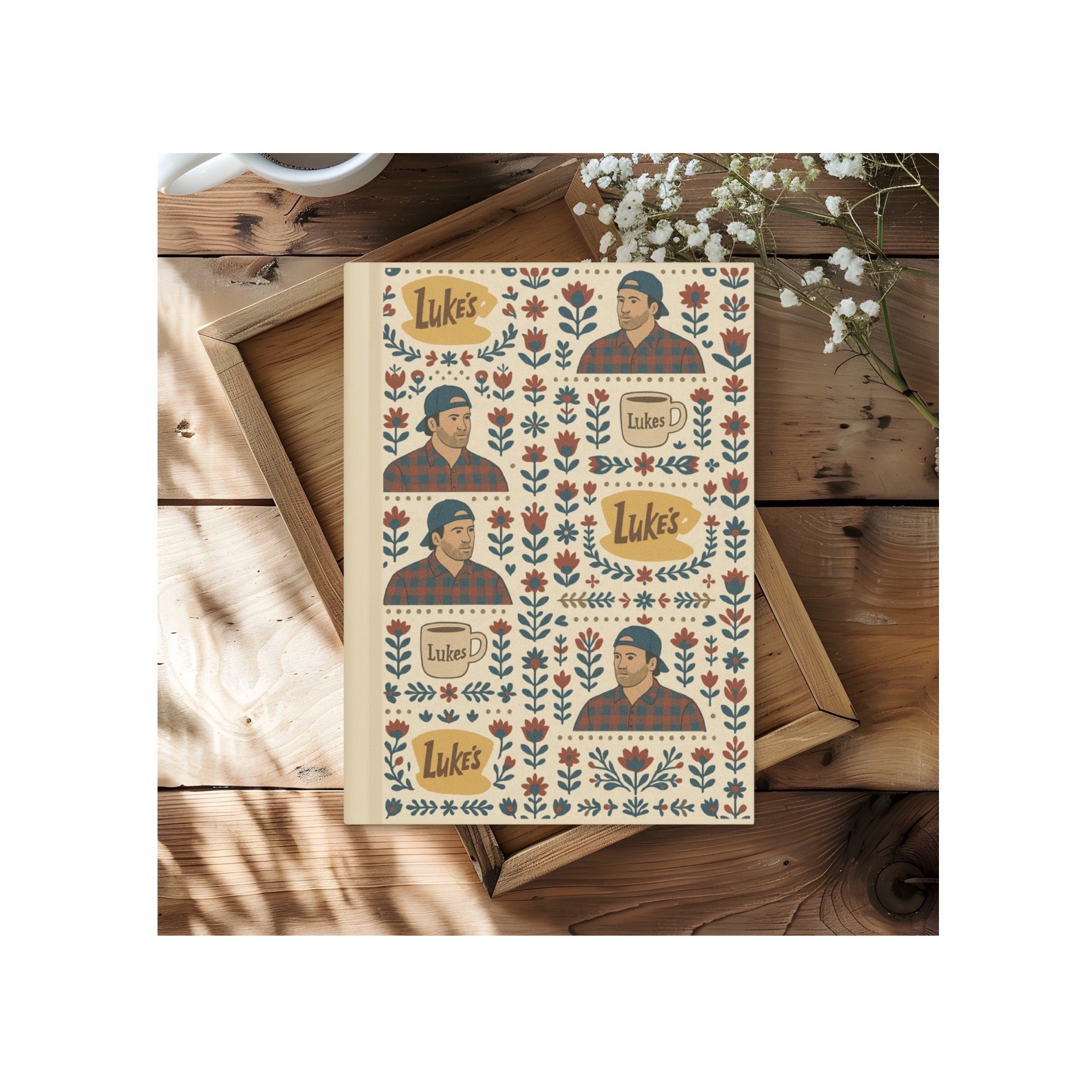 Luke's Diner Hardcover Notebook with Lovely Matte Finish