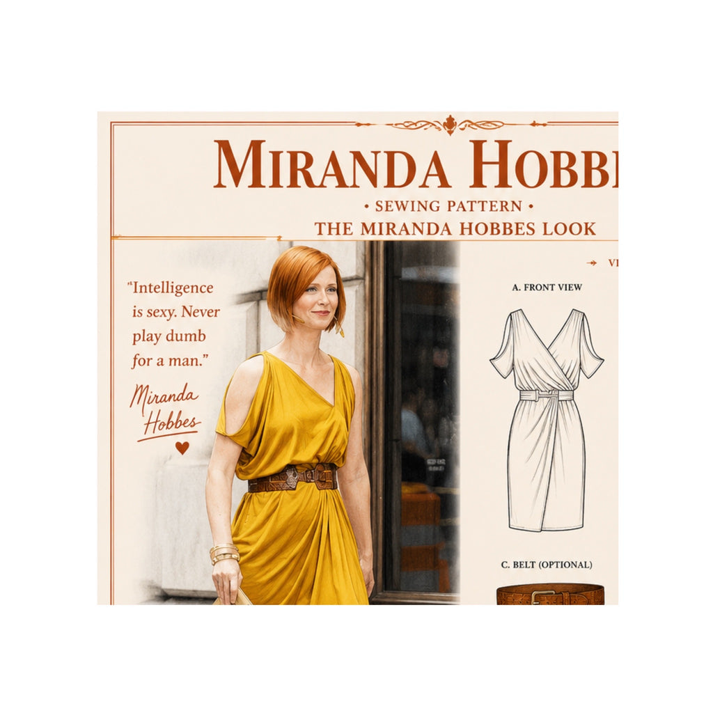 Miranda Hobbes Fashion Style Art Print