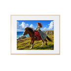 Demelza Poldark Watercolor Art Print