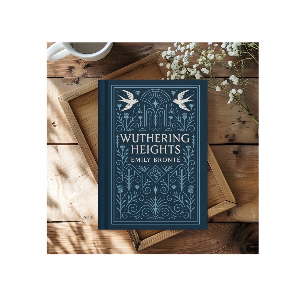 Wuthering Heights Hardcover Lined Notebook with Lovely Matte Finish