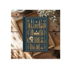 Dark Academia Bookshelf Hardcover Lined Journal with Lovely Matte Finish