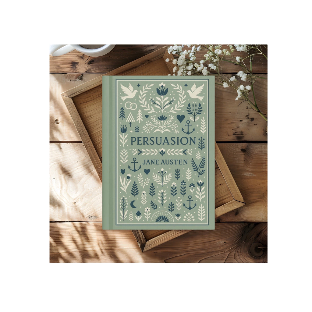 Persuasion Hardcover Lined Journal with Lovely Matte Finish
