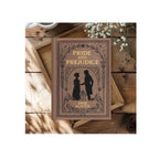 Pride and Prejudice Hardcover Lined Notebook with Lovely Matte Finish