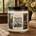 Luke's Coffee Soy Scented Candle