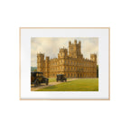Downton Abbey Watercolor Highclere Castle Art Print