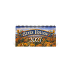 Stars Hollow 2027 Watercolor Art Desktop Calendar