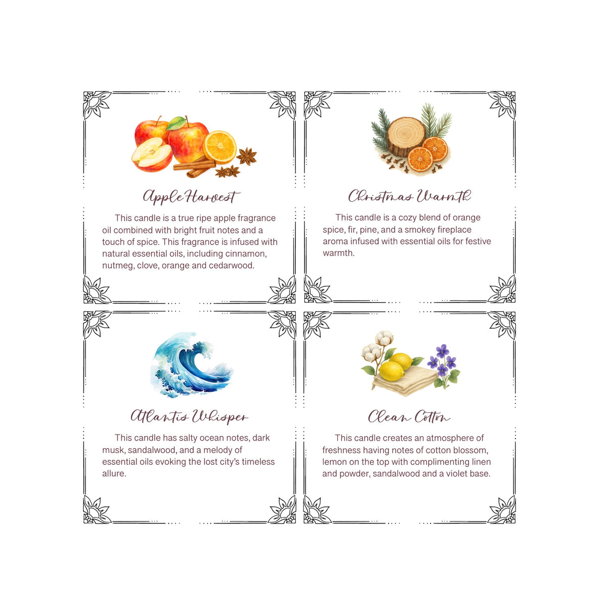 Cabot Cove Soy Scented Candle