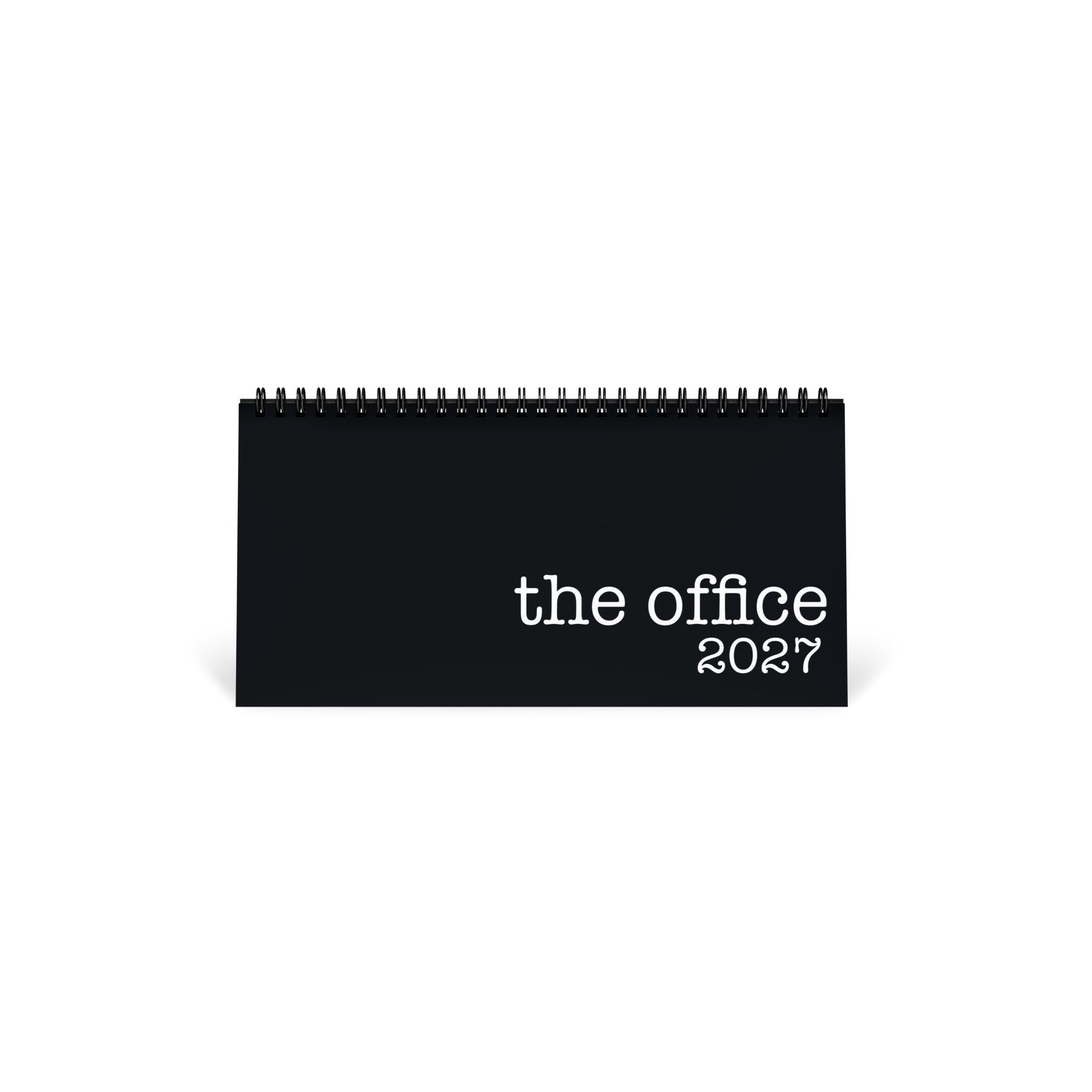 The Office 2027 Watercolor Art Desktop Calendar