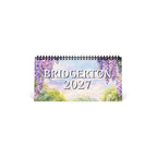 Bridgerton 2027 Watercolor Art Desktop Calendar